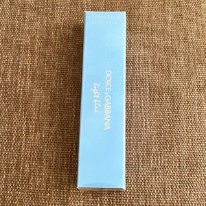 Dolce & Gabana Light Blue eau de toilette. NEW. Travel size, sealed in box.